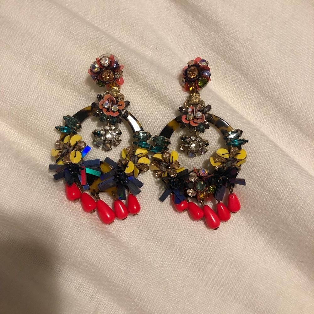 J. Crew Statement Earrings